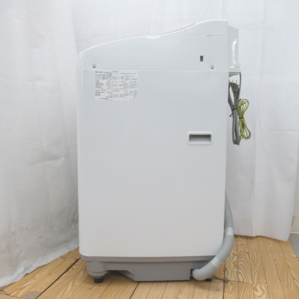 Z074 SHARP製2018年5.5k/3.5k洗濯乾燥機 ES-T5E5 - 洗濯機