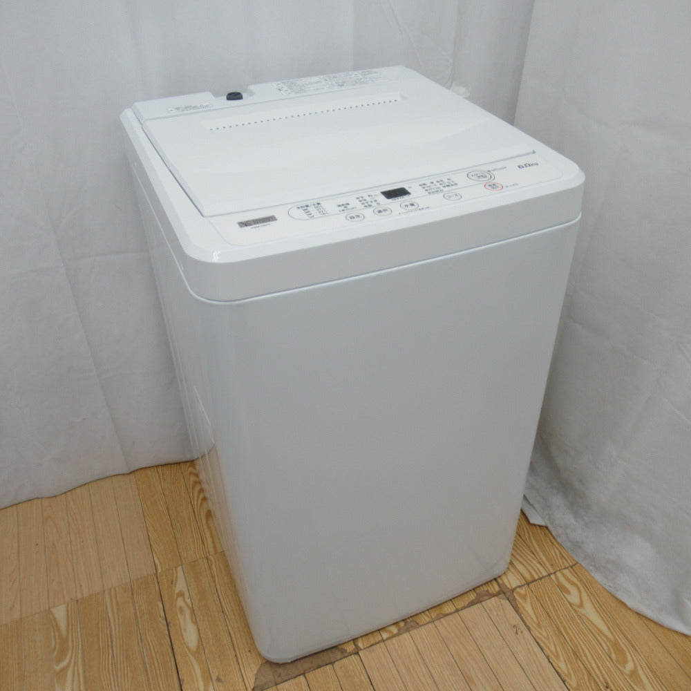 YAMADA SELECT全自動電気洗濯機 6.0Kg YWM-T60H1 2023年製 簡易乾燥