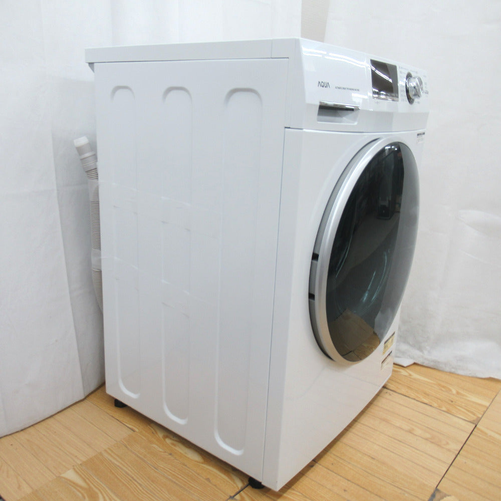 ドラム式洗濯機　AQUA アクア AQW-FV800E(W)  2021年製