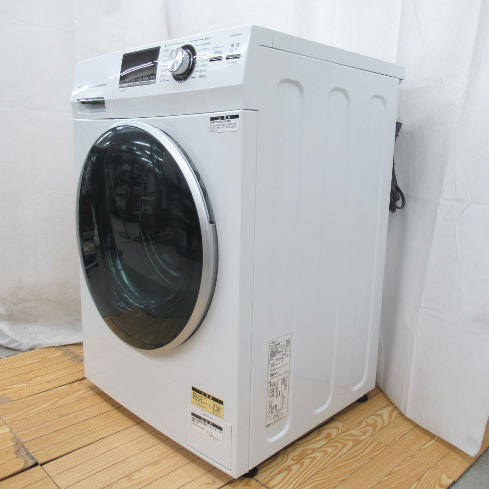 AQUA アクア ドラム式洗濯機 Hot Water Washing AQW-FV800E 8.0kg 2022年製 ホワイト 一人暮らし  洗浄・除菌済み