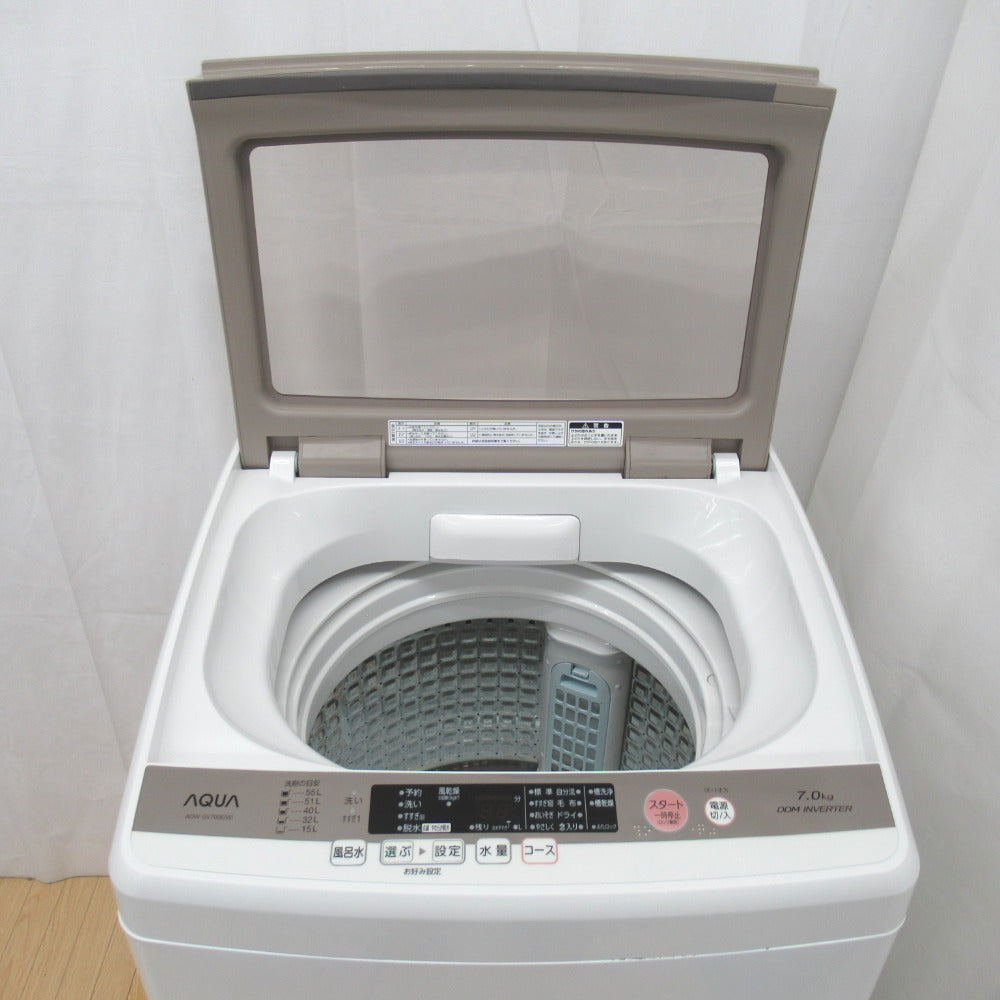 洗濯機 アクア AQW GV700E - 家電