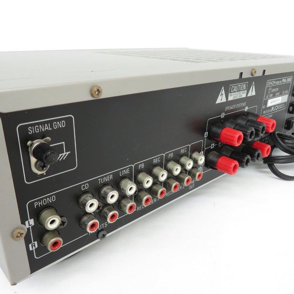 DENON (デノン) プリメインアンプ シルバー 本体のみ※リモコン欠品※ PMA-390SE
