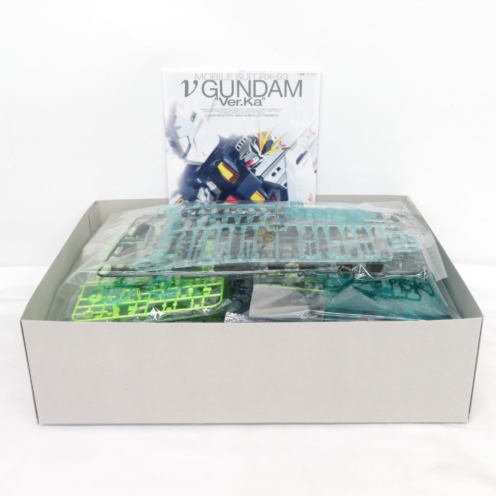 1/100 MG RX-93 νガンダム Ver.Ka(サイコフレーム発動イメージカラー 未組立品 BANDAI バンダイ プラモデル 美品