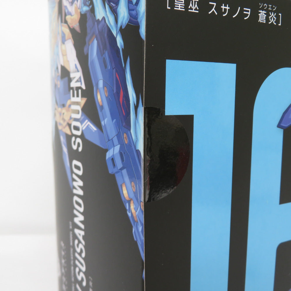 メガミデバイス 皇巫 スサノヲ 蒼炎 全高約220mm 1/1スケール プラモデル 成型色 KP681 KOTOBUKIYA コトブキヤ フィギュア 未開封品