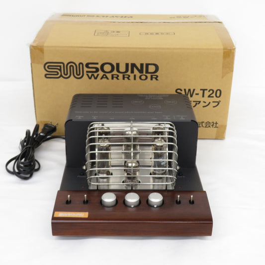 SoundWarrior (サウンドウォーリア) 真空管プリメインアンプ 箱付 SW-T20USB