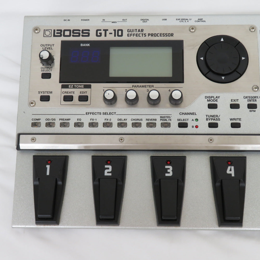 BOSS ボス GT-10 Guitar Effects Processor マルチエフェクター AC 