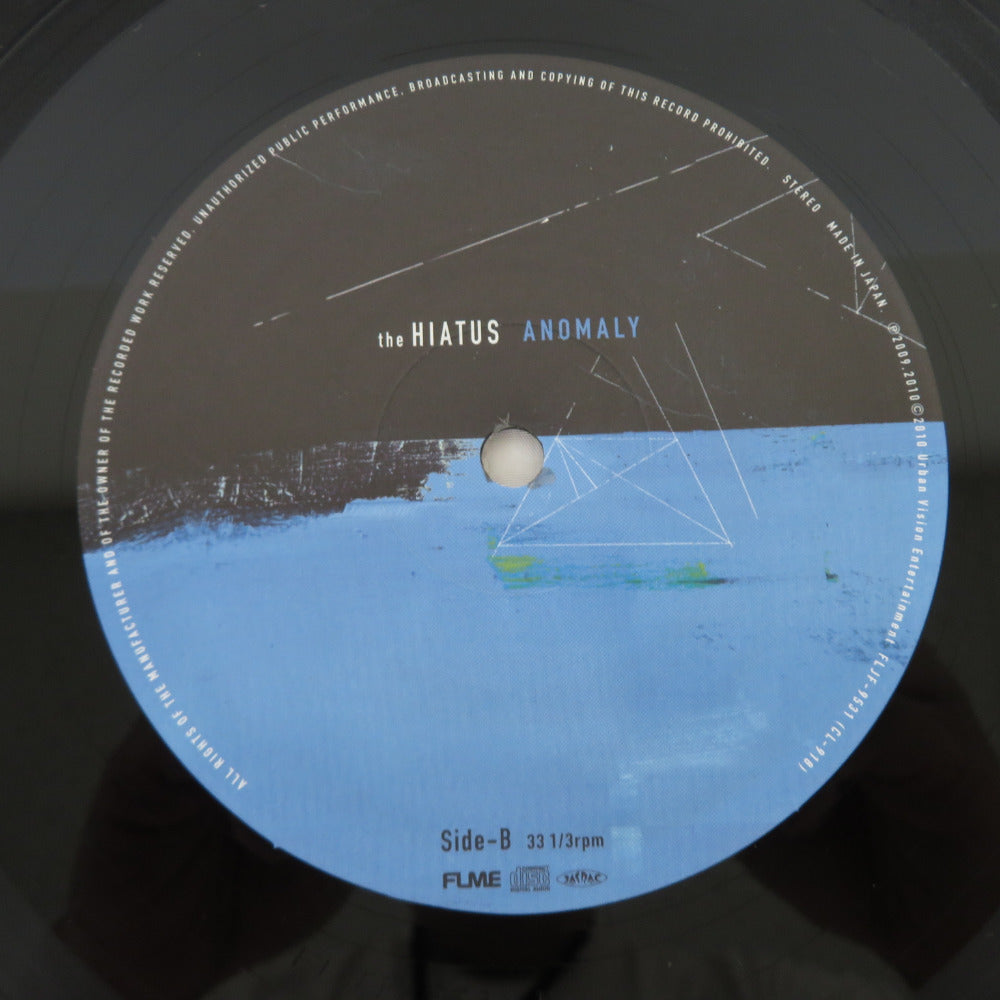 レコード LP the HIATUS / ANOMALY ライナー付 FLCF-4340 動作未確認 
