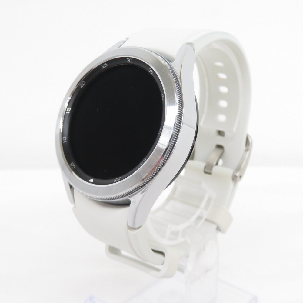 Galaxy ギャラクシー 腕時計 Galaxy watch4 Classic 42mm シルバー GPS搭載 Wi-Fi Bluetooth NFC対応 SM-R880