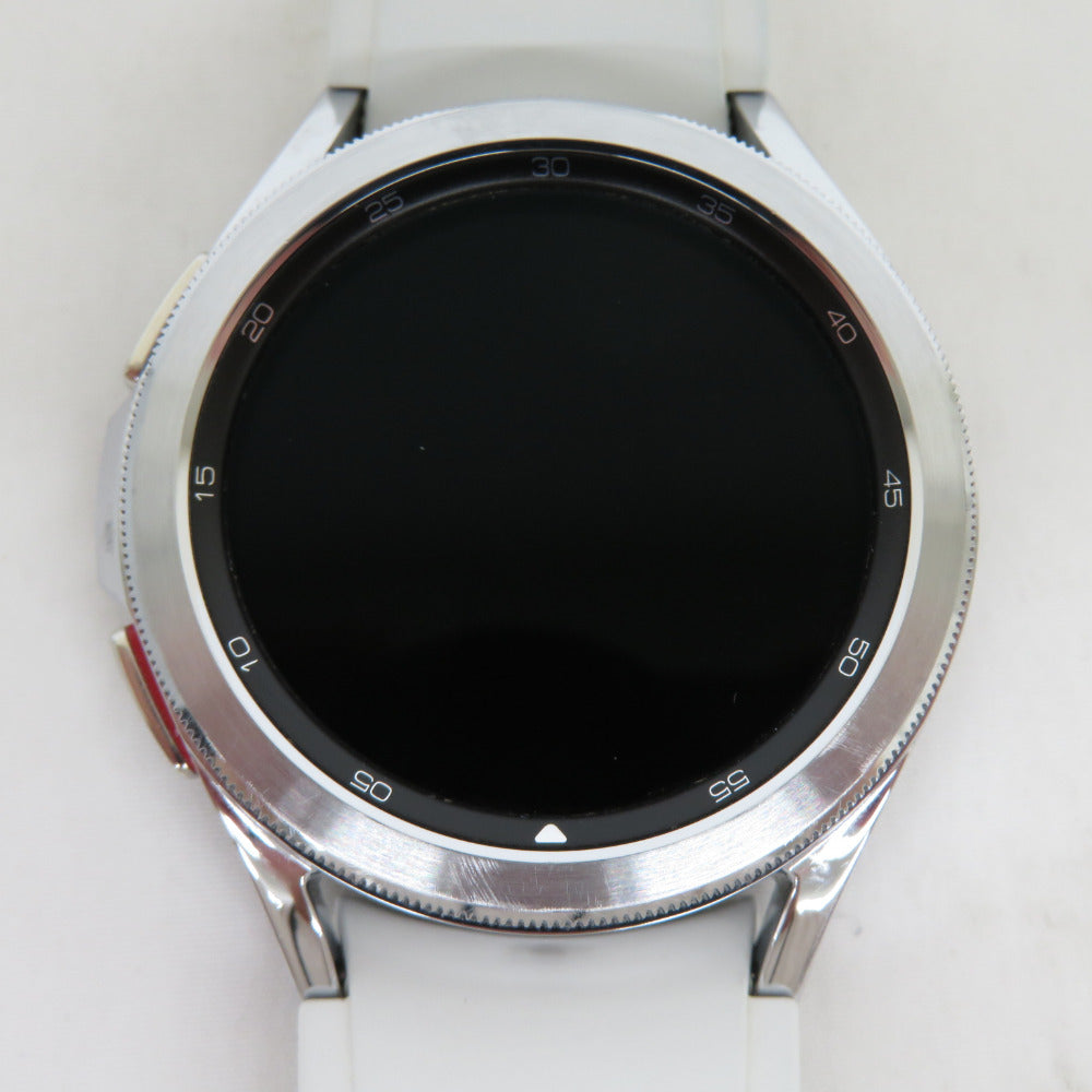 Galaxy ギャラクシー 腕時計 Galaxy watch4 Classic 42mm シルバー GPS搭載 Wi-Fi Bluetooth NFC対応 SM-R880