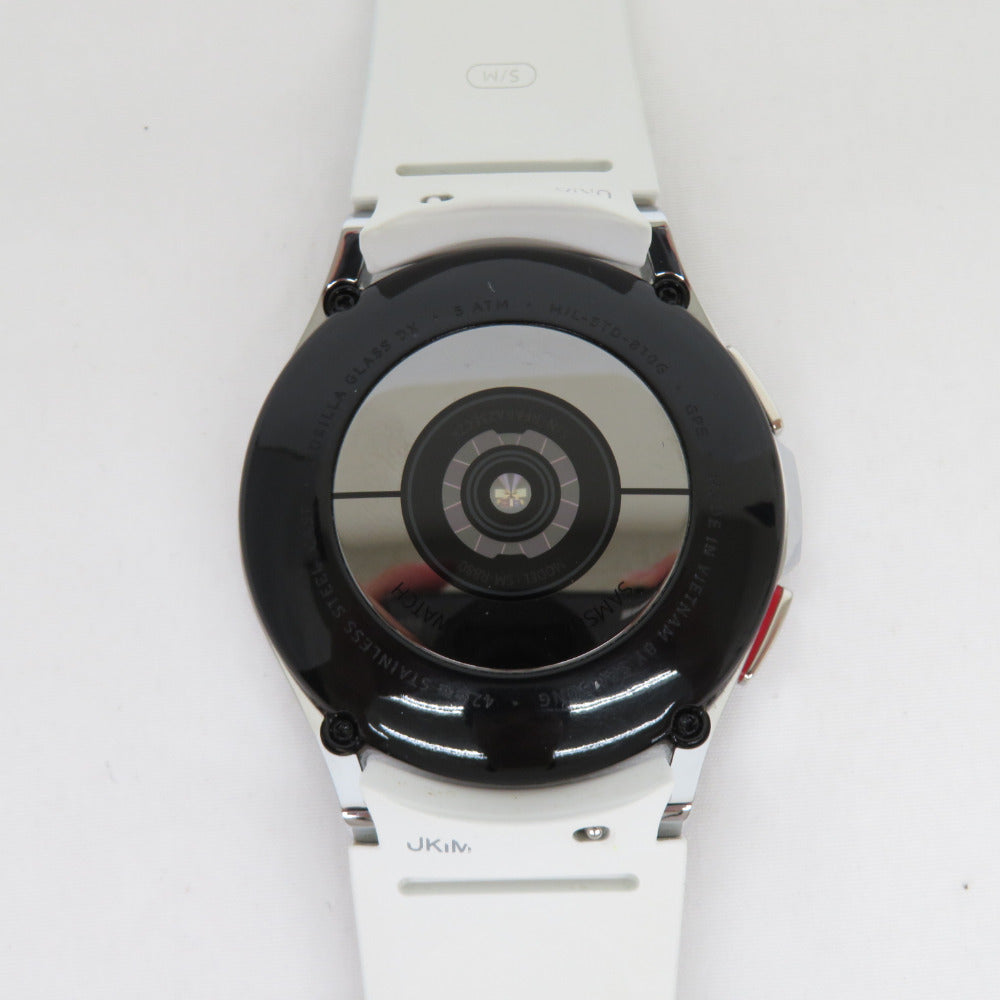 Galaxy ギャラクシー 腕時計 Galaxy watch4 Classic 42mm シルバー GPS搭載 Wi-Fi Bluetooth NFC対応 SM-R880