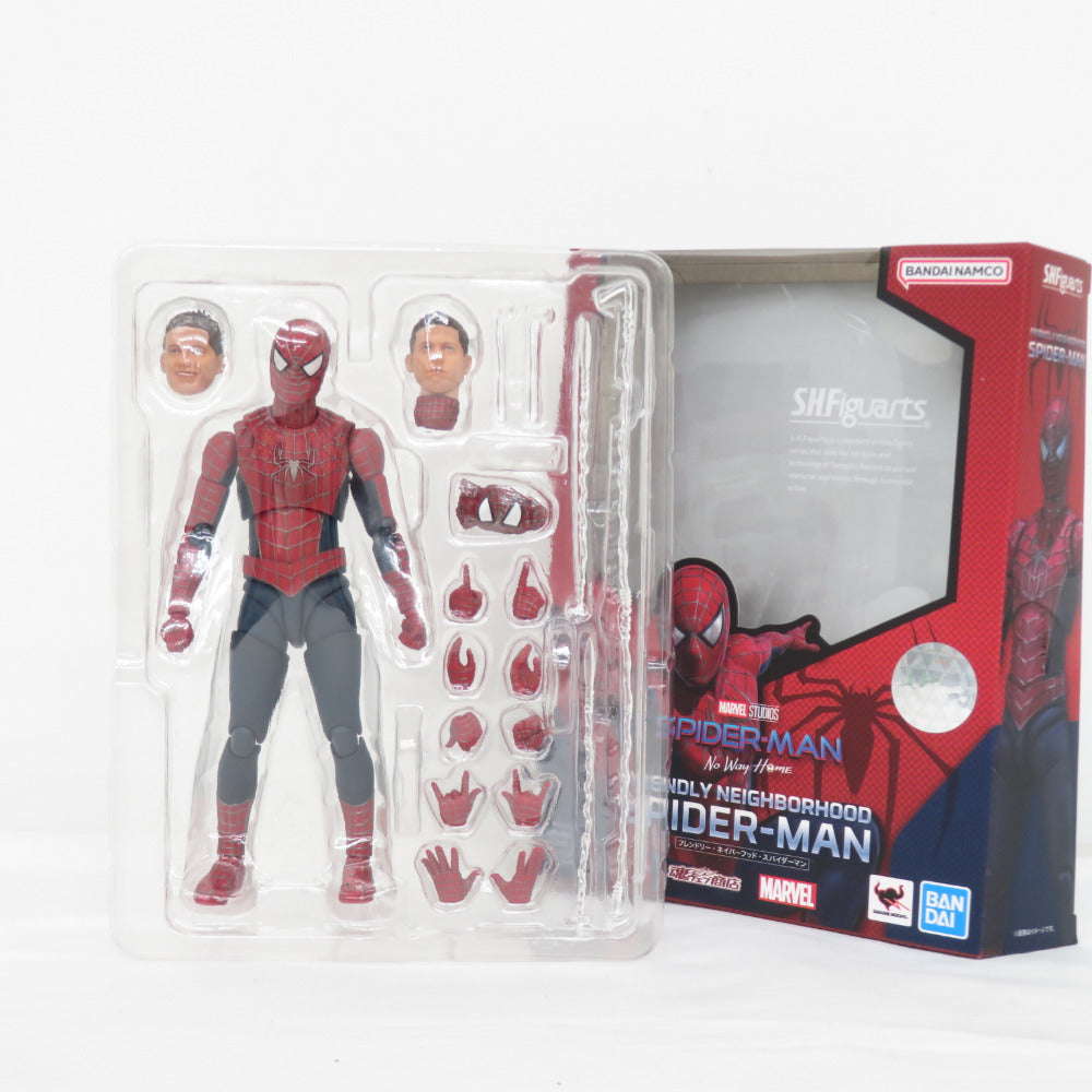 スパイダーマン ノー・ウェイ・ホーム フレンドリー・ネイバーフッド・スパイダーマン 開封品 S.H.Figuarts エスエイチ フィギュアーツ フィギュア
