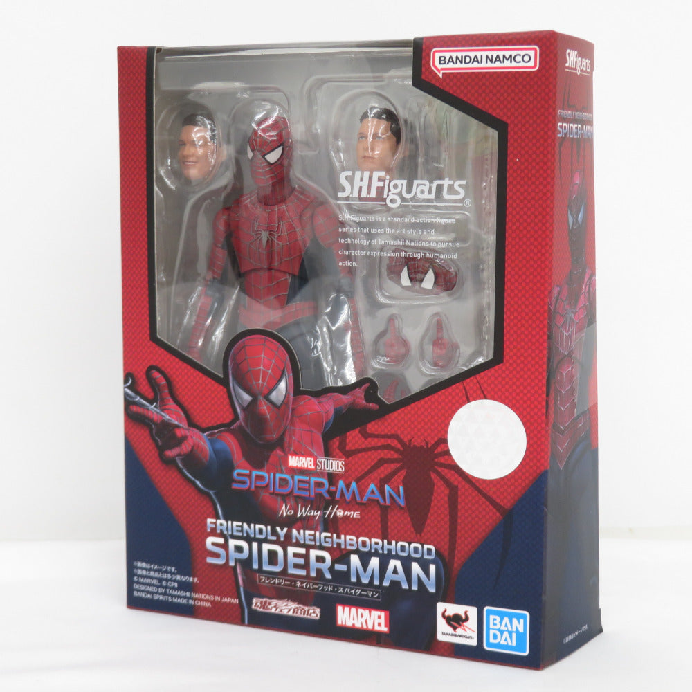 スパイダーマン ノー・ウェイ・ホーム フレンドリー・ネイバーフッド・スパイダーマン 開封品 S.H.Figuarts エスエイチ フィギュアーツ フィギュア