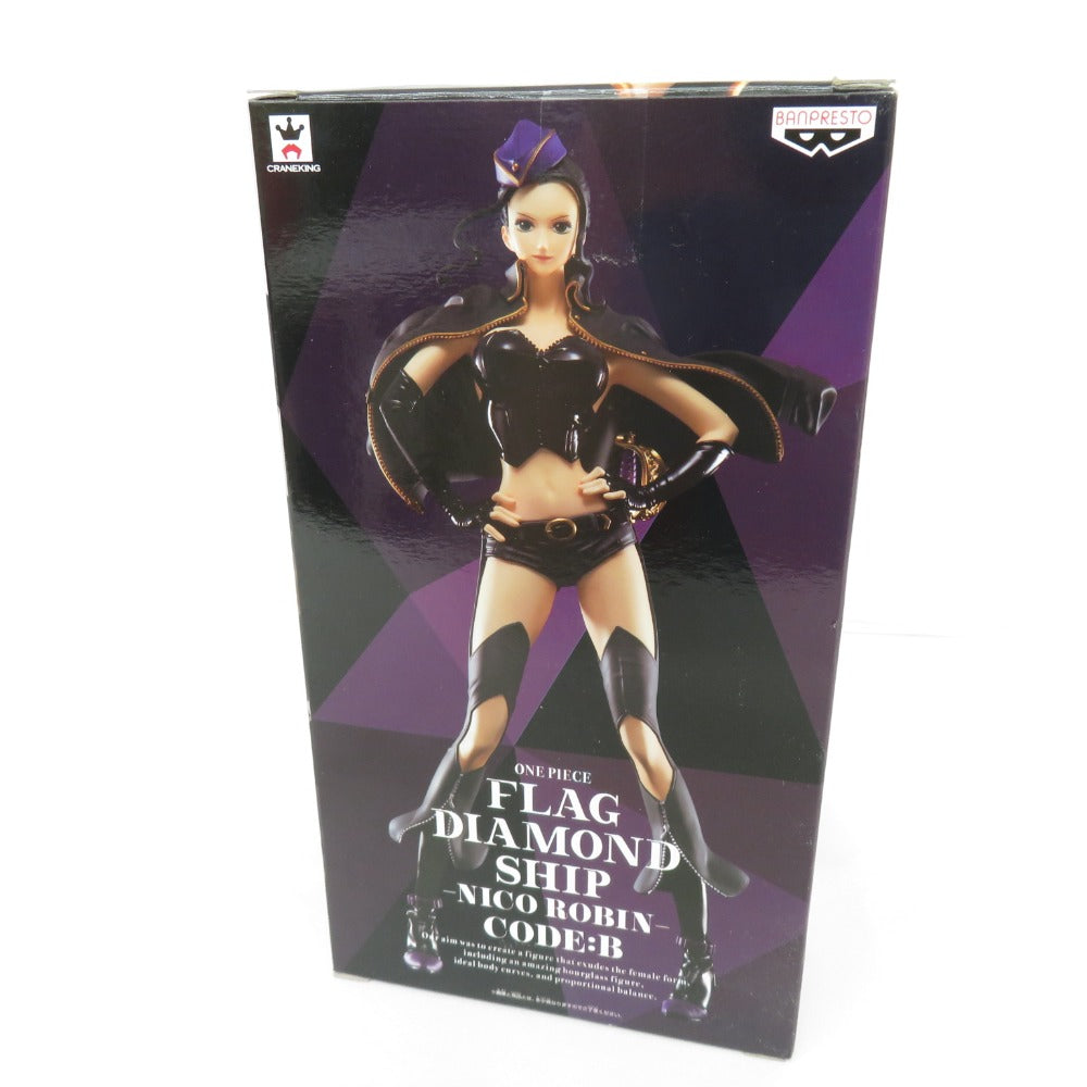 ワンピース FLAG DIAMOND SHIP NICO ROBIN CODE:B ニコロビン BANPRESTO バンプレスト フィギュア 未開封品  ｜コンプオフ プラス – コンプオフプラス 公式ショップ