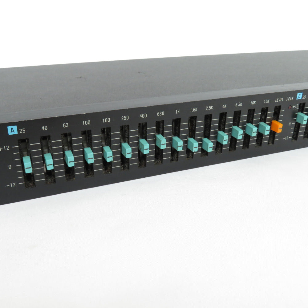 MAXON マクソン 音響機材 15バンド2chグラフィックイコライザー 本体のみ ※難あり※ GE152