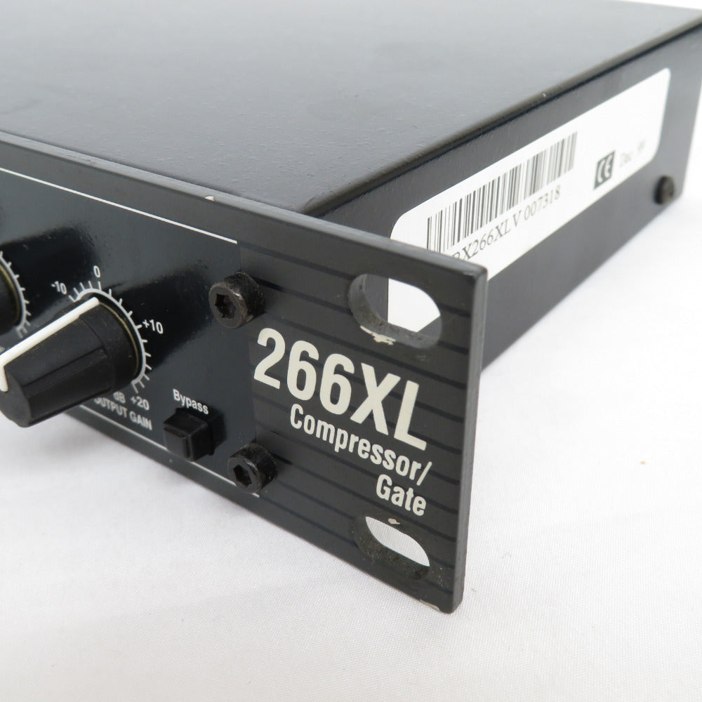 dbx ステレオコンプレッサー/ゲート 本体のみ 電源ケーブル無 266XL 音響機材