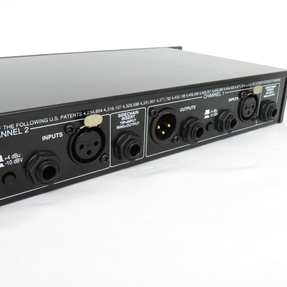 dbx ステレオコンプレッサー/ゲート 本体のみ 電源ケーブル無 266XL 音響機材