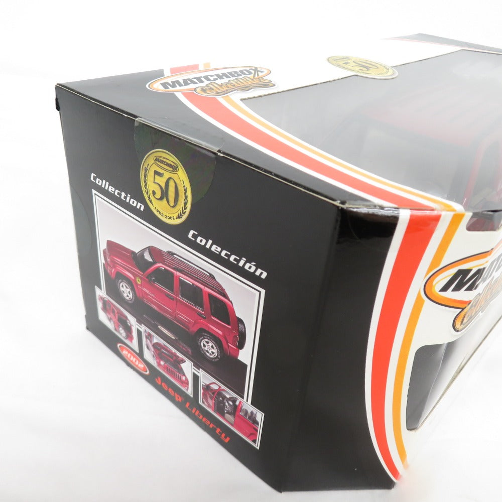 2002 Jeep Liberty Limited Red MATCHBOX Collectibles 1/18 模型 未開封品