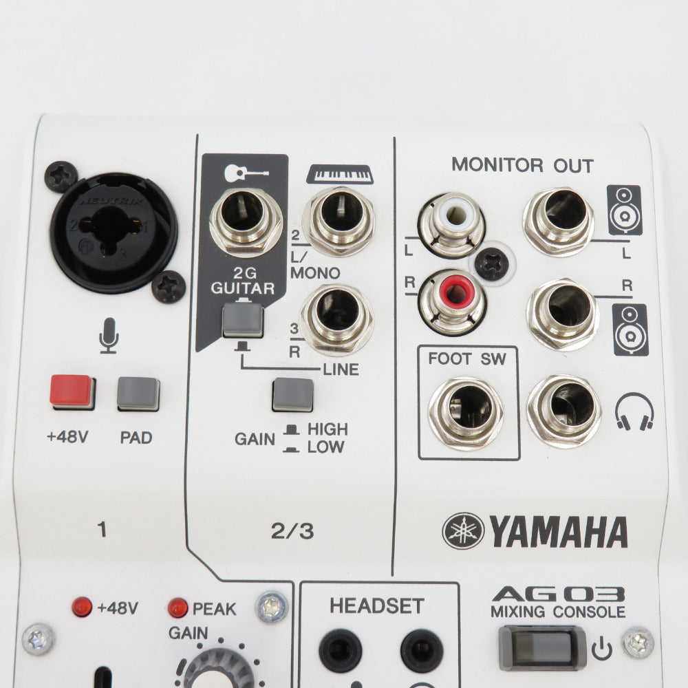 YAMAHA ヤマハ AG03 ミキサー オーディオインターフェース - 楽器・機材