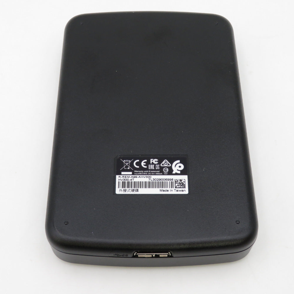 A-DATA (エーデータ) 外付けポータブルHDD ハードディスク 4TB HV300-4T