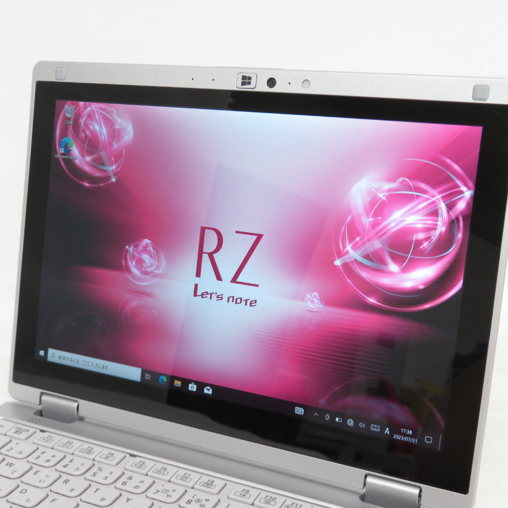 Panasonic Let's note RZ (パナソニック レッツノートアールゼット) ノートパソコン CF-RZ6 10.1型 Core  i5-7Y57 メモリ8GB SSD256GB CF-RZ6RDRVS 美品