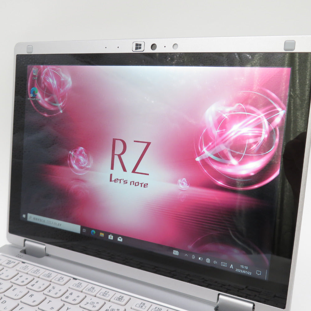 Panasonic Let's note RZ ノートパソコン CF-RZ6 10.1型 Core i5-7Y57 メモリ8GB SSD256GB CF-RZ6RDRVS 美品