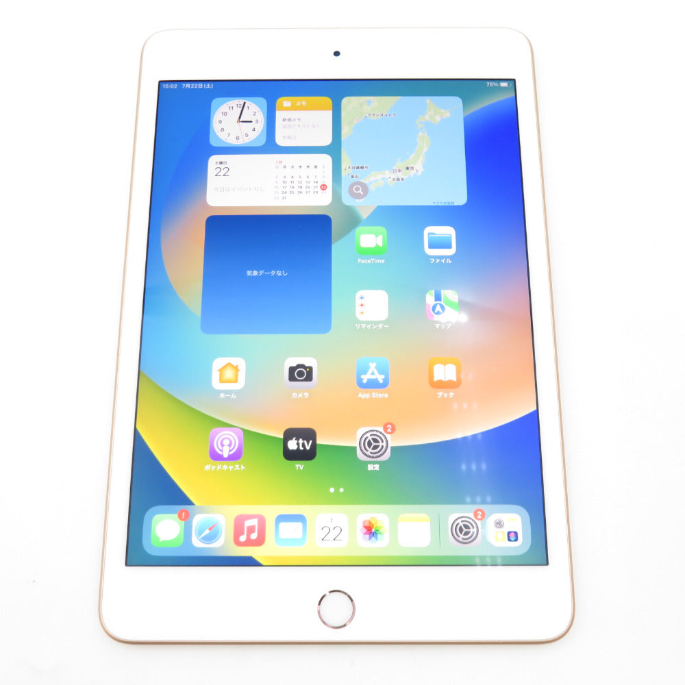 iPad 5 (第5世代) 32GB Cellularモデル ゴールド-