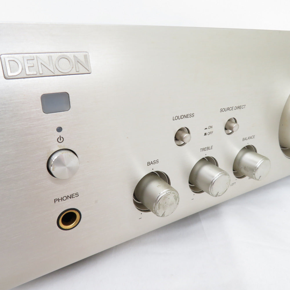 DENON (デノン) プリメインアンプ シルバー 本体のみ ※リモコン欠品※ PMA-390RE 動作未確認