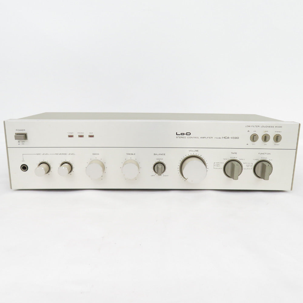 Lo-D 日立 ステレオコントロールアンプ 本体のみ  HCA-4590 動作未確認