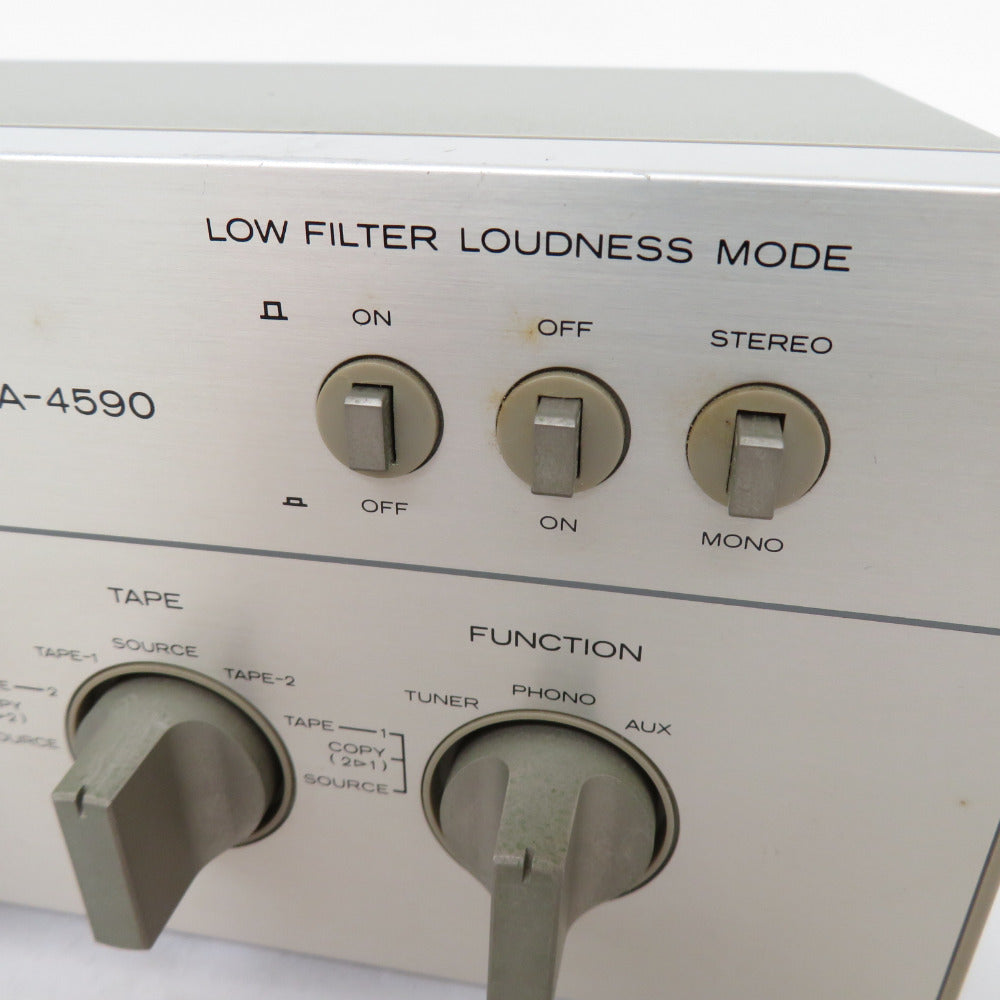 Lo-D 日立 ステレオコントロールアンプ 本体のみ  HCA-4590 動作未確認