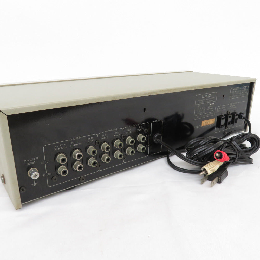 Lo-D 日立 ステレオコントロールアンプ 本体のみ  HCA-4590 動作未確認