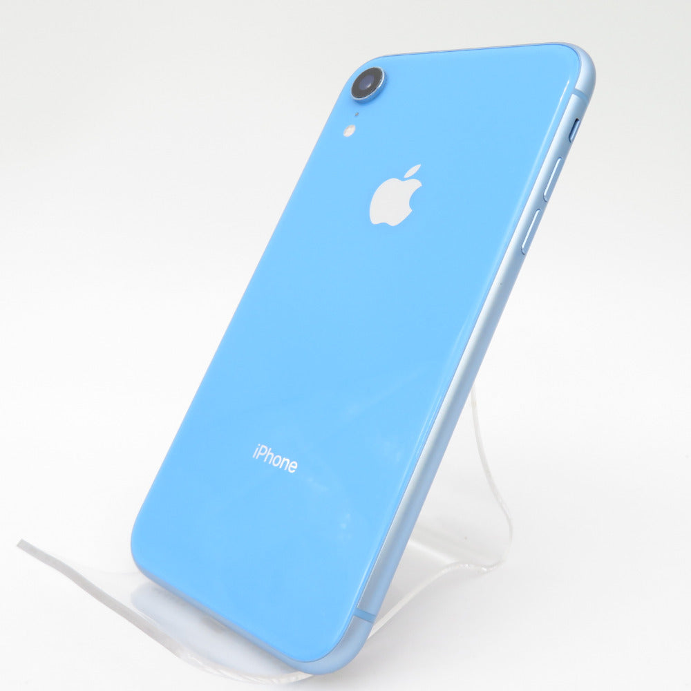 Apple iPhone XR (アイフォン テンアール) SoftBank版 64GB MT0E2J/A ブルー SIMロックあり ネットワーク利用制限〇