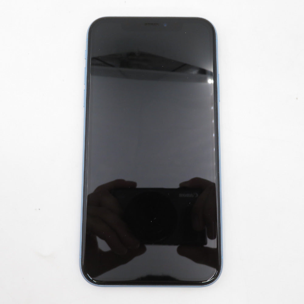 Apple iPhone XR (アイフォン テンアール) SoftBank版 64GB MT0E2J/A ブルー SIMロックあり ネットワーク利用制限〇