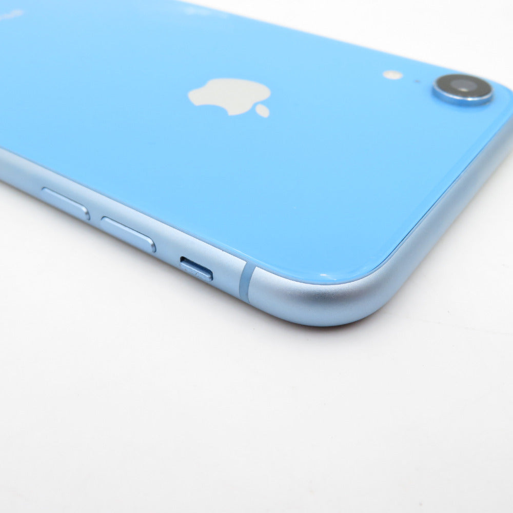 Apple iPhone XR (アイフォン テンアール) SoftBank版 64GB MT0E2J/A ブルー SIMロックあり ネットワーク利用制限〇