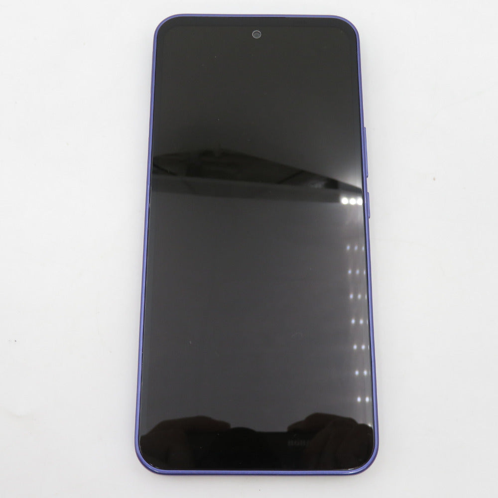 Androidスマホ Y!mobile Libero 5G III A202ZT パープル 6.67インチ SIMフリー ネットワーク利用制限〇 美品