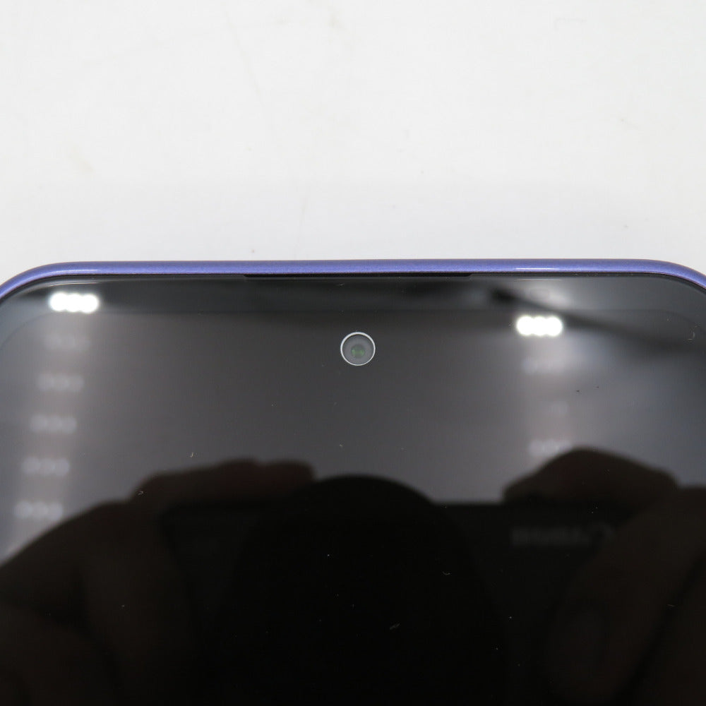 Androidスマホ Y!mobile Libero 5G III A202ZT パープル 6.67インチ SIMフリー ネットワーク利用制限〇 美品