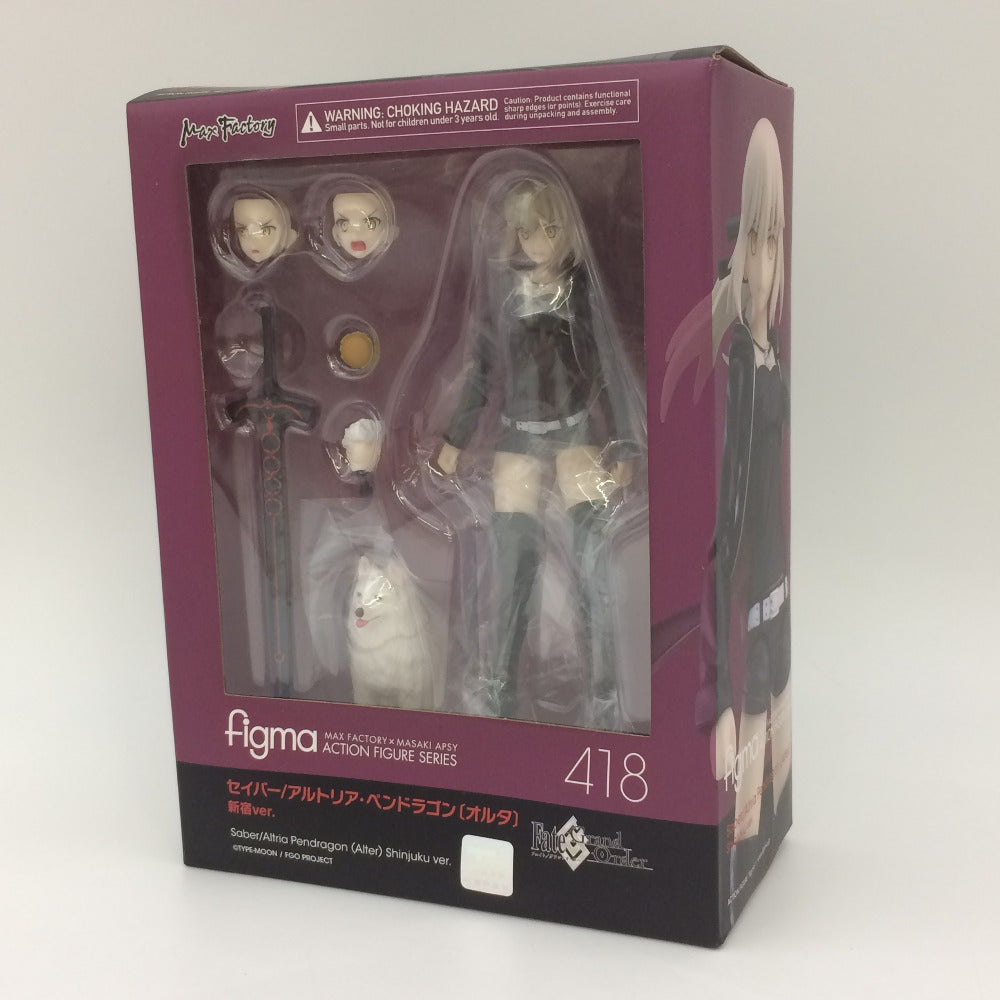 Fate/Grand Order セイバー/アルトリア・ペンドラゴン [オルタ] 新宿ver. 418 figma マックスファクトリー フィグマ フィギュア 未開封品