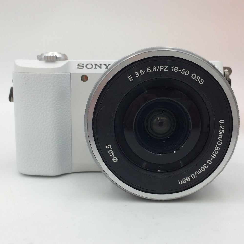 sony (ソニー) デジタルカメラ ミラーレス一眼カメラ α5100 ILCE-5100Y ダブルズームレンズキット ホワイト 2430万画素  ｜コンプオフ プラス – コンプオフプラス 公式ショップ