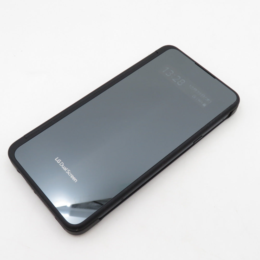Androidスマホ softbank版 LG G8X ThinQ 2画面操作 6.4インチ オーロラブラック 利用制限△ SIMロックあり  901LG20h