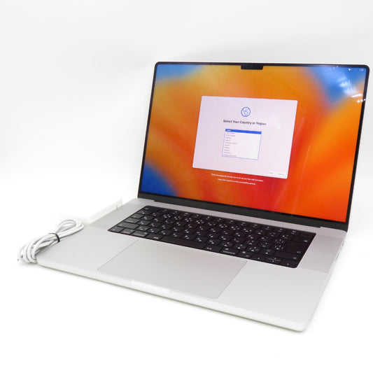 Apple Mac MacBook Pro マックブックプロ 16インチ Apple M1 Pro メモリ16GB SSD512GB シルバー A2485