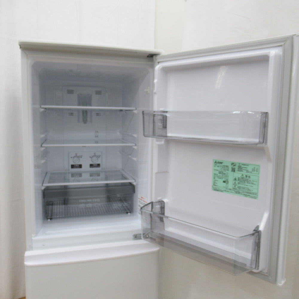 MITSUBISHI ミツビシ 冷蔵庫 146L 2ドア MR-P15E2H-W ホワイト 2022年