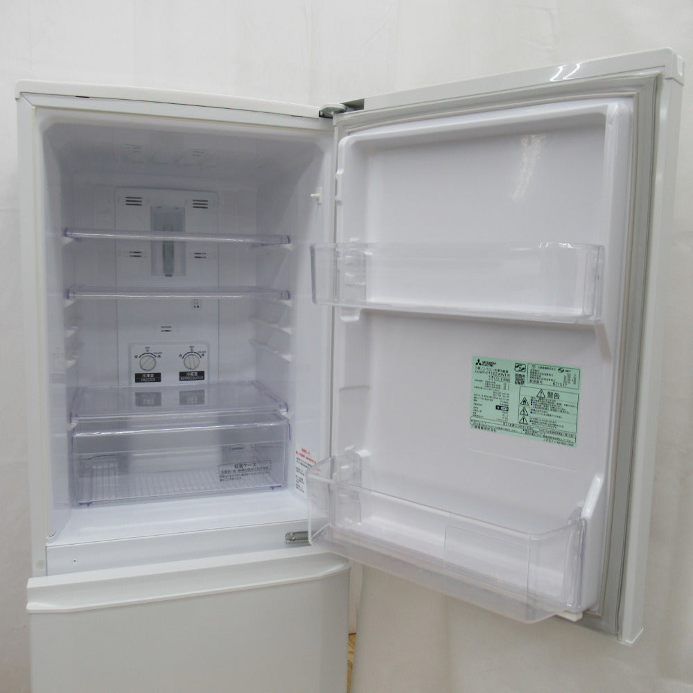 三菱 MR-P15EZ-KW1 ノンフロン冷凍冷蔵庫 146L 2016年製 状態良 