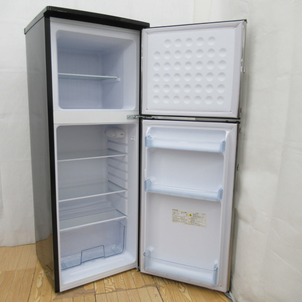 アズマ アズマ 冷蔵庫 136L 2ドア MR-ST136A シルバー 2018年製 