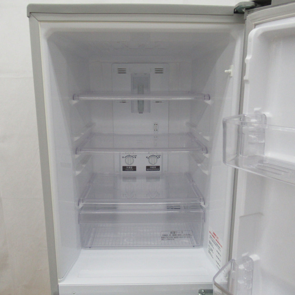 三菱電機 冷蔵庫 146L（MR-P15A-S） 保証書•取り扱い説明書付き - 冷蔵庫