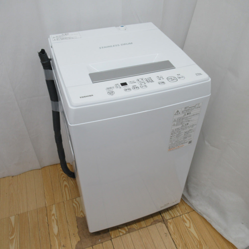 東芝 全自動洗濯機 4.5kg リサイクルショップ宮崎屋住吉店 21.10.11 ｙ 