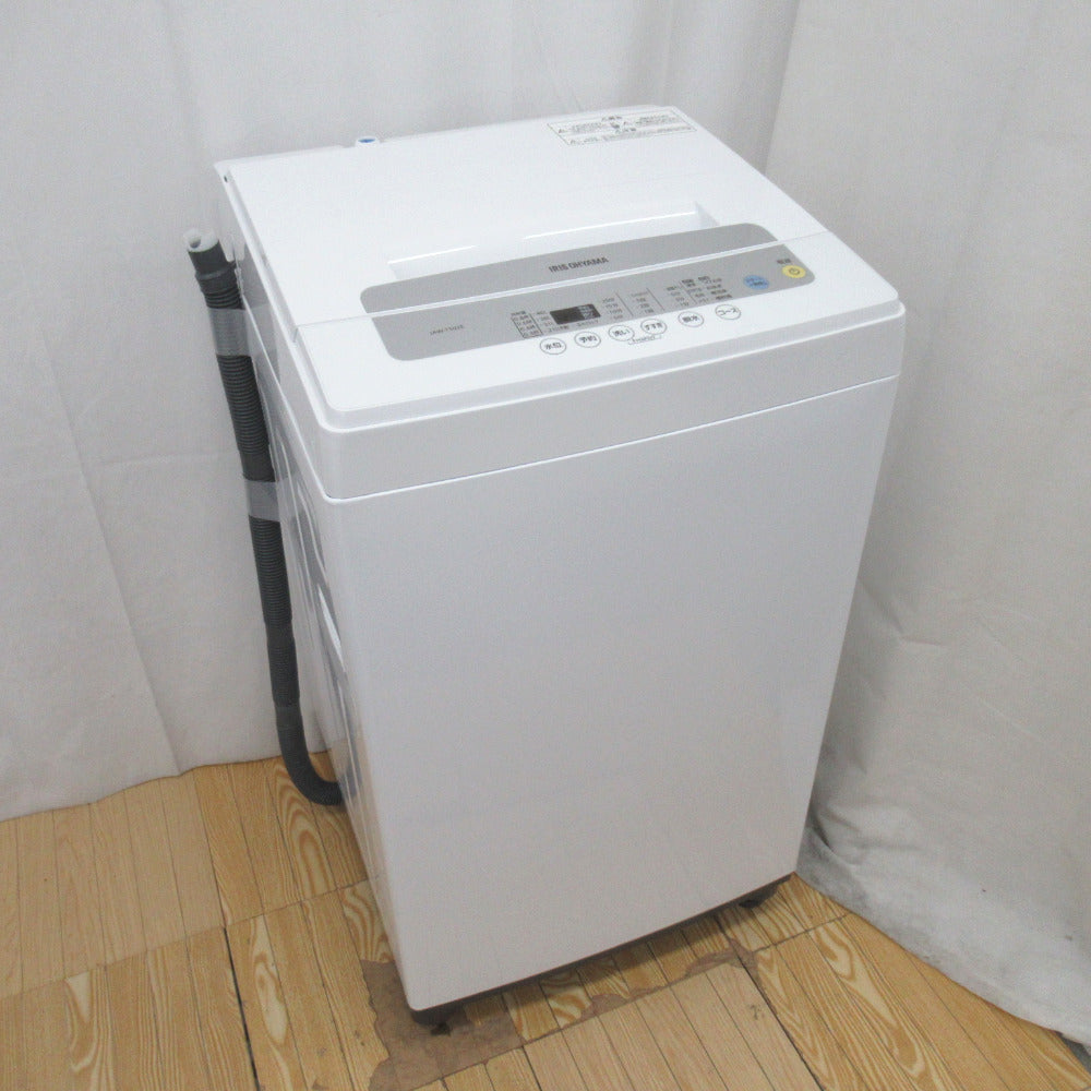 IRIS OHYAMA アイリスオーヤマ 全自動電気洗濯機 縦型 IAW-T502E 5.0kg ...