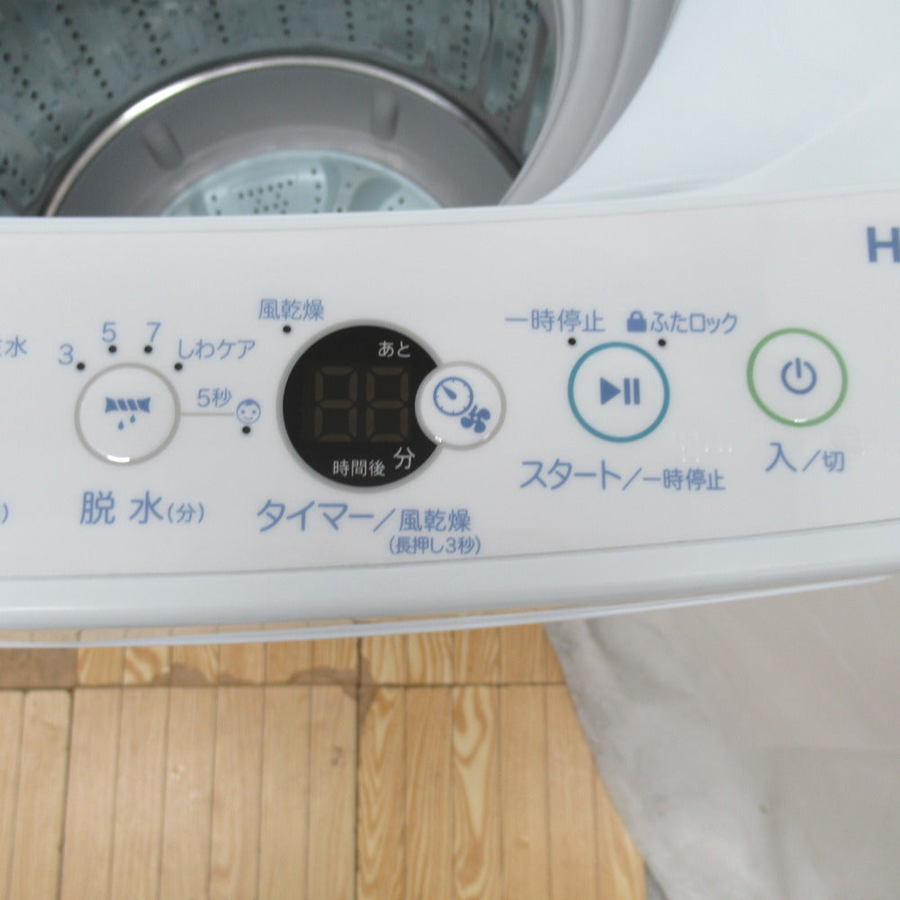 Haier ハイアール 全自動洗濯機 4.5kg JW-C45CK 2019年製 送風 乾燥 