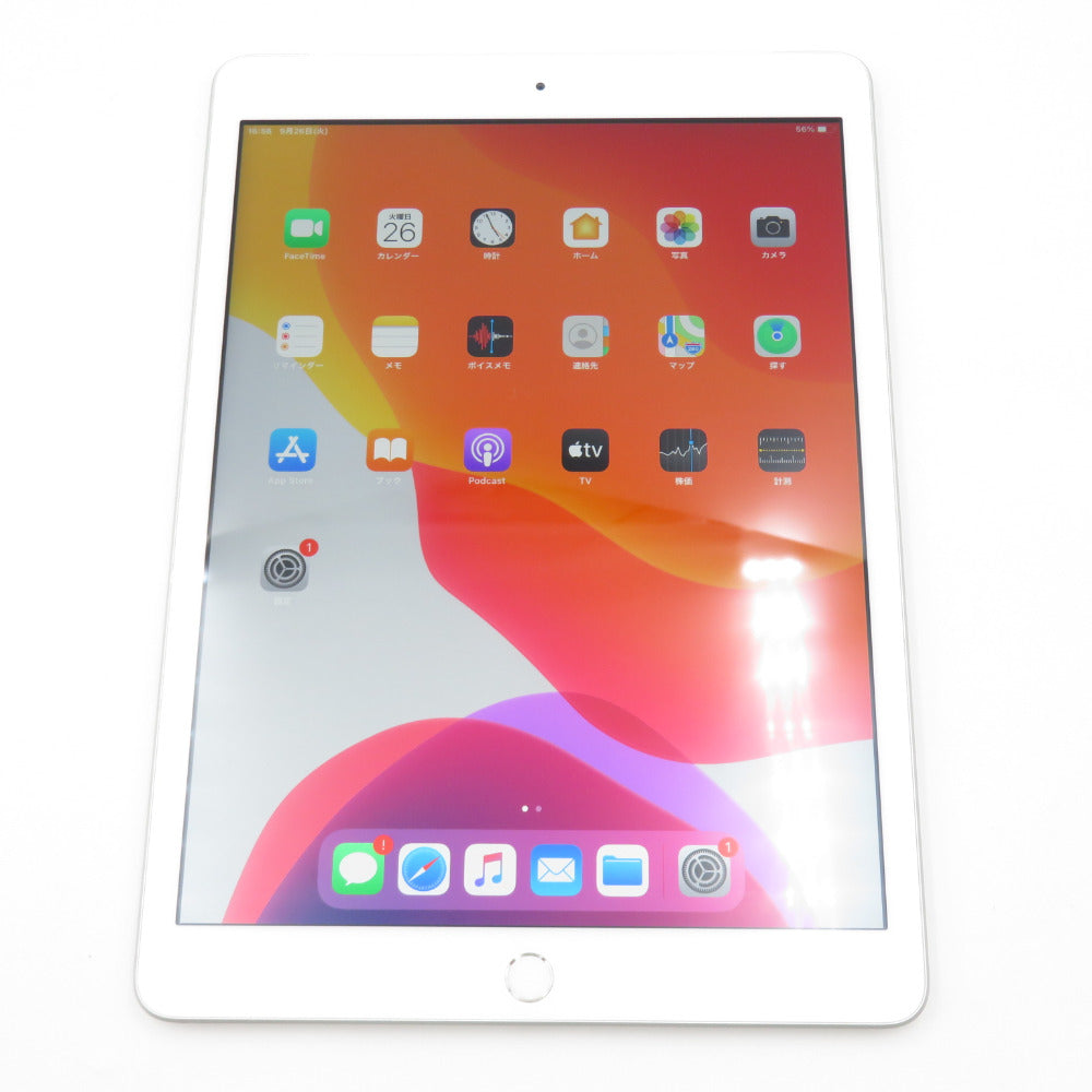 Apple iPad (アイパッド) docomo版 第7世代 Wi-Fi+Cellularモデル 32GB MW6C2J/A シルバー 利用制限○ SIMロックあり 美品ココロード