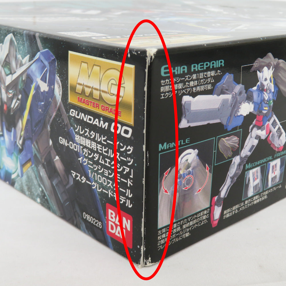 1/100 MG GN-001 ガンダムエクシア イグニッションモード 機動戦士ガンダム00(ダブルオー) 未組立品 BANDAI バンダイ プラモデル