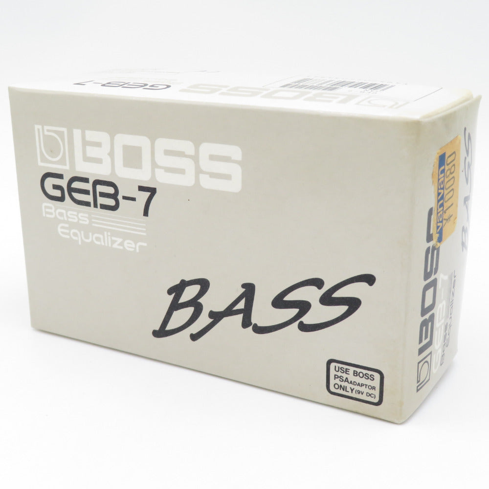 BOSS ボス エフェクター Bass Equalizer ベースイコライザー GEB-7