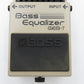 BOSS ボス エフェクター Bass Equalizer ベースイコライザー GEB-7